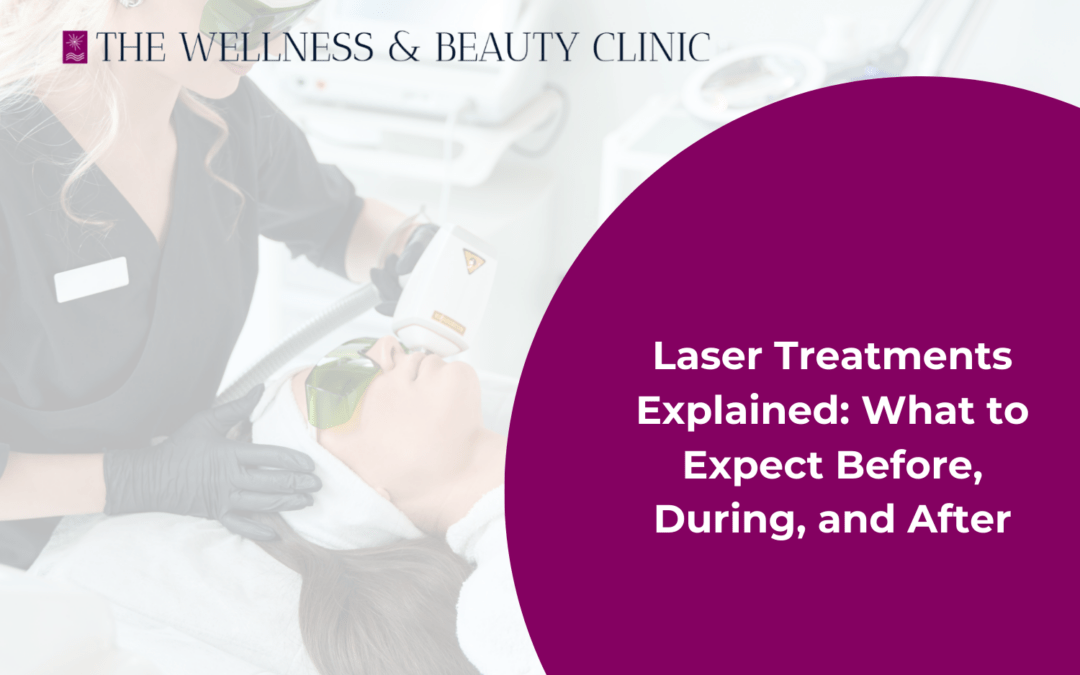 laser treatment before and after blog header image