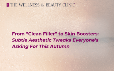 From “Clean Filler” to Skin Boosters: Subtle Aesthetic Tweaks Everyone’s Asking For This Autumn